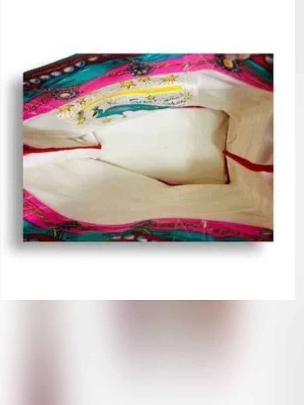 Brighton Sparkle & Shine Tom Clancy Canvas Bright Graphic Print NWT $150 - Picture 5 of 13